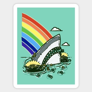 Pot O'Gold Shark Magnet